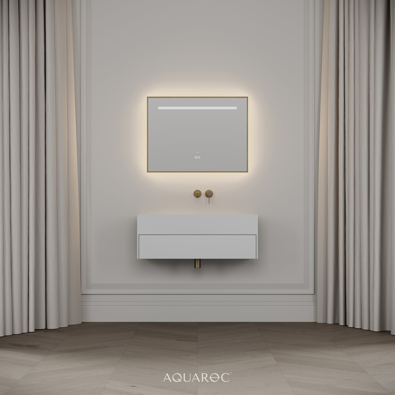 Nero Stone Vanity Unit 900mm