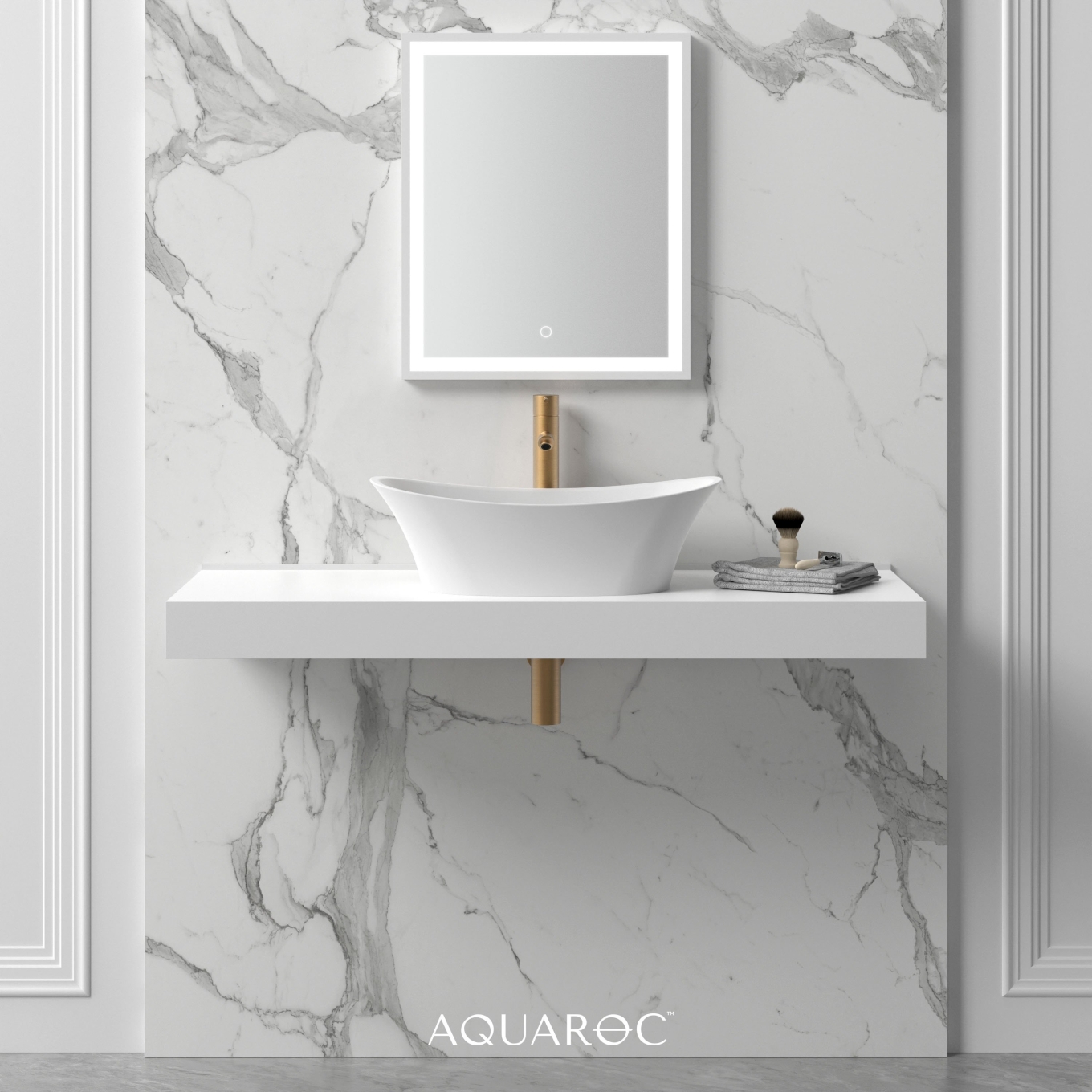 Mayfair Countertop Stone Basin 580mm