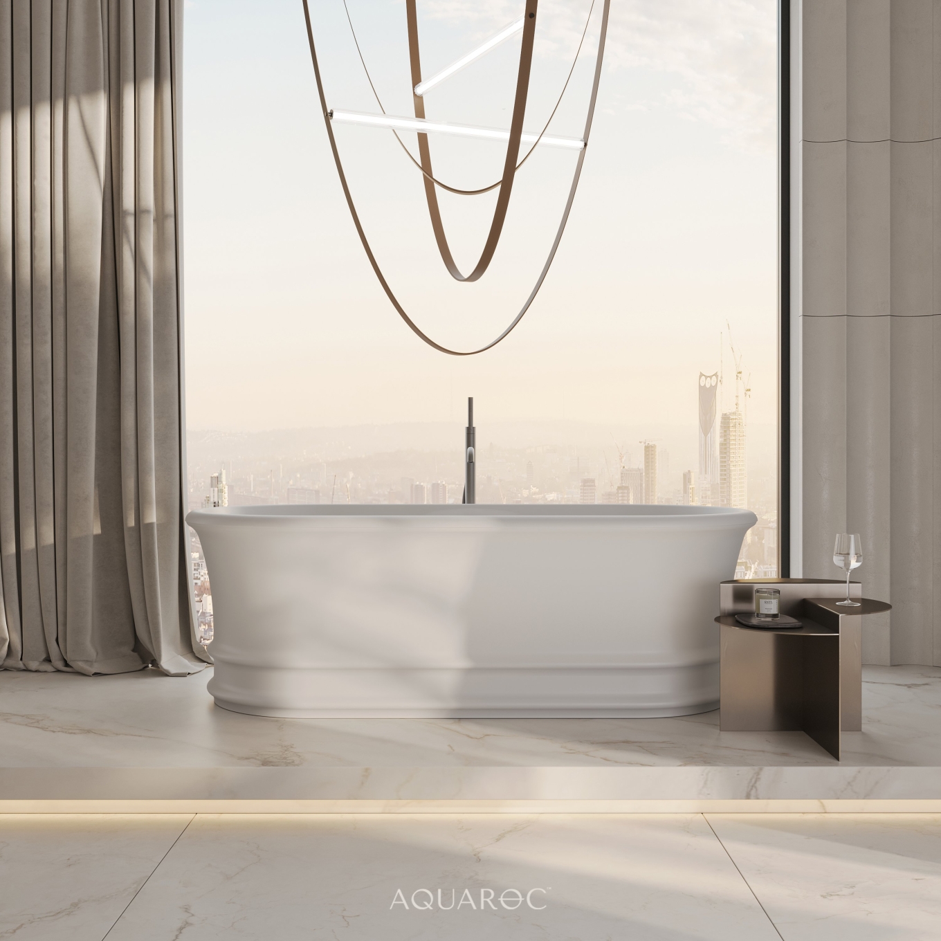 Chelsea Freestanding Stone Bath 1700mm