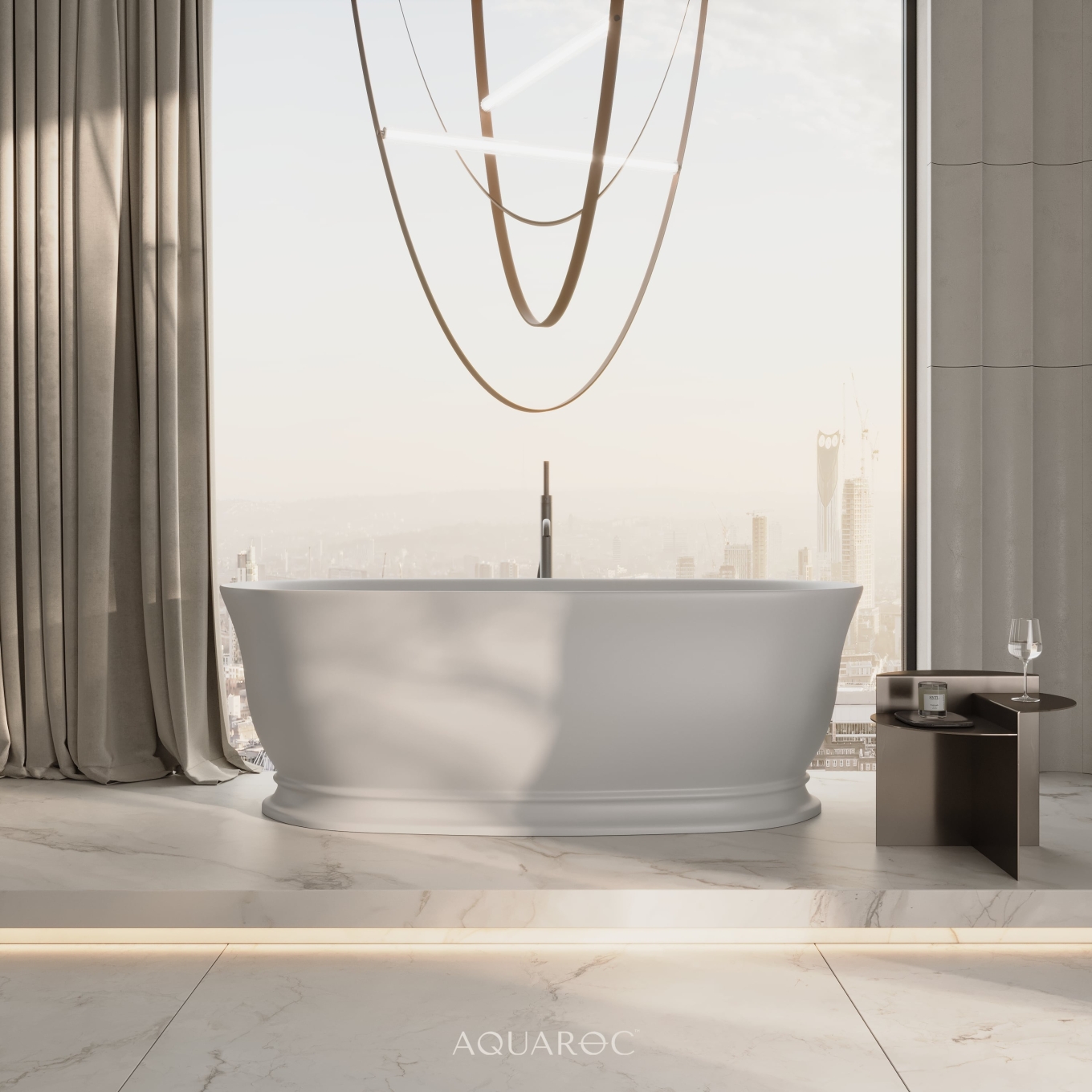 Hampstead Freestanding Stone Bath 1650mm