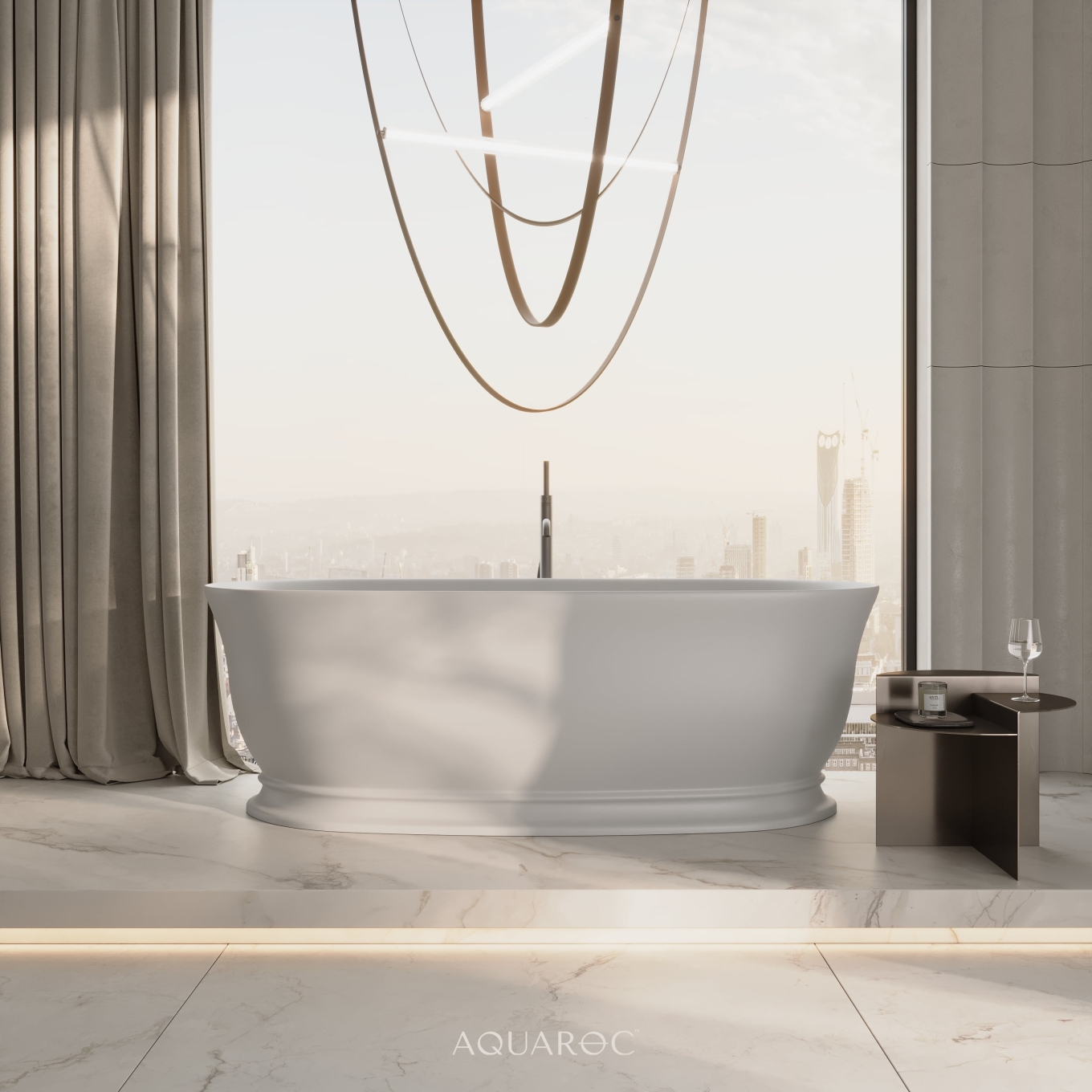 Hampstead Freestanding Stone Bath 1750mm