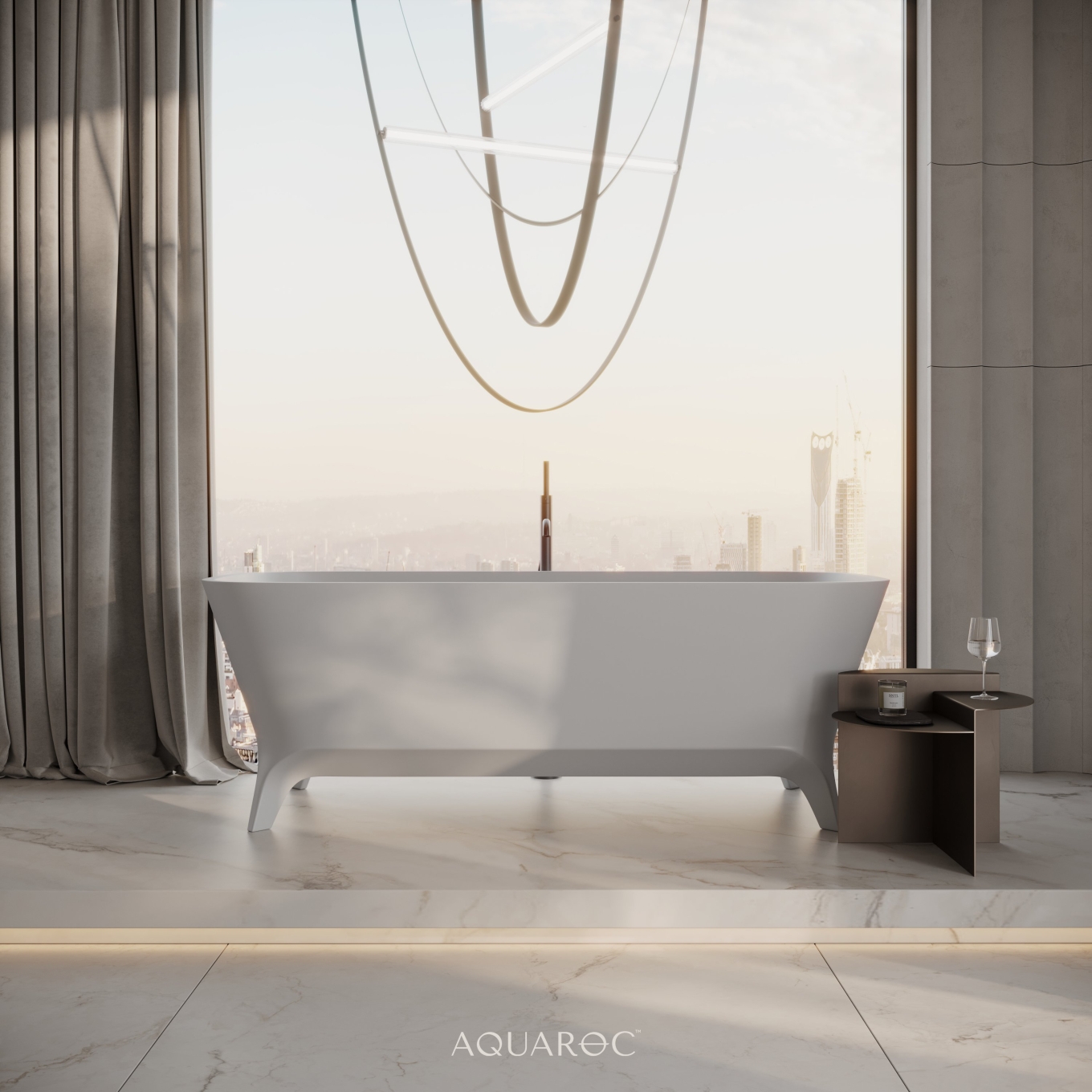Paris Freestanding Stone Bath 1700mm