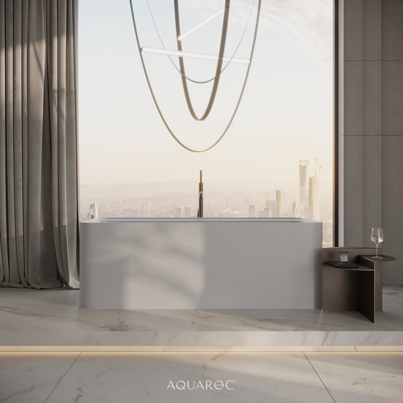 Icon Freestanding Stone Bath 1600mm