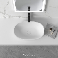 Aria Countertop Stone Basin 530mm