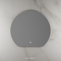 Lumiere Backlit & Demister Moon Mirror 1000mm Frameless