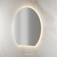 Lumiere Backlit & Demister Moon Mirror 1000mm Frameless