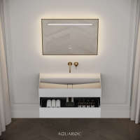 Nero Stone Vanity Unit 900mm