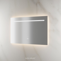 Lumiere Backlit & Demister Rectangle Mirror 1200mm Frameless