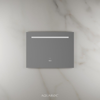 Lumiere Backlit & Demister Rectangle Mirror 800mm Frameless