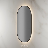Lumiere Backlit & Demister Mirror 550mm Matte Black