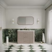 Savoy Vanity Unit & Stone Basin 1200mm Sabbia Grigio