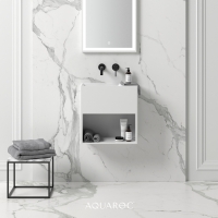 Ethos Wall Hung Stone Basin 500mm