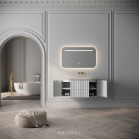 Belgravia II Vanity Unit & Stone Basin 1000mm Matte White
