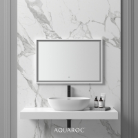 Allure Backlit & Demister Stone Mirror 900mm