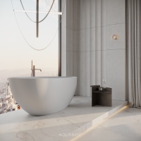 Dove Freestanding Stone Bath 1600mm