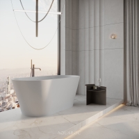 Portofino Freestanding Stone Bath 1500mm