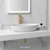 Zenith Countertop Stone Basin 580mm