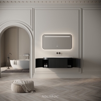 Belgravia Vanity Unit & Stone Basin 1200mm Matte Black