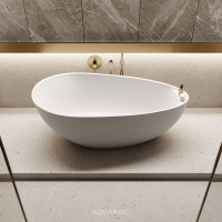 Dove Freestanding Stone Bath 1600mm