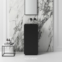 Kudos Matte Black Freestanding Stone Basin 420mm