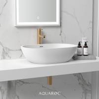 Enzo Countertop Stone Basin 550mm
