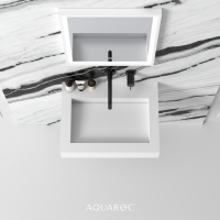 Fiora Wall Hung Stone Basin 600mm