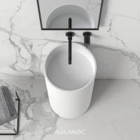 Circolo Freestanding Stone Basin 400mm