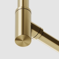 Niche Brushed Gold Round Bottle Trap