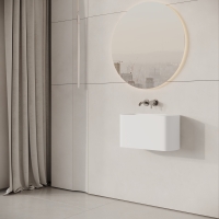 Hydro Wall Hung Stone Basin 550mm