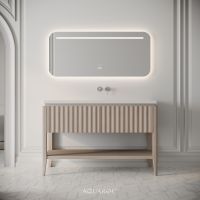 Kensington Vanity Unit & Stone Basin 1200mm Natural Oak
