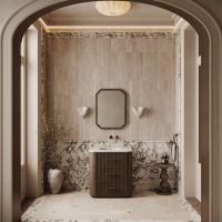 Savoy Vanity Unit 800mm Espresso Oak