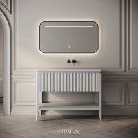 Kensington Vanity Unit & Stone Basin 1000mm Warm Grey