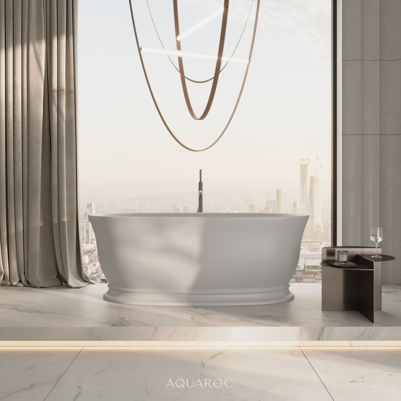 Hampstead Freestanding Stone Bath 1550mm