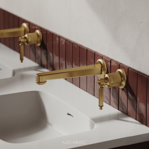 Rialto Mixer Tap - Two-Hole Wall Mounted