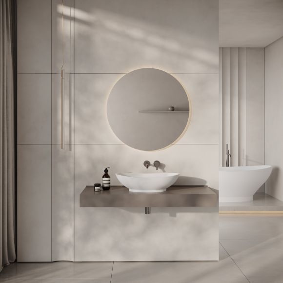Paradiso Countertop Stone Basin 600mm