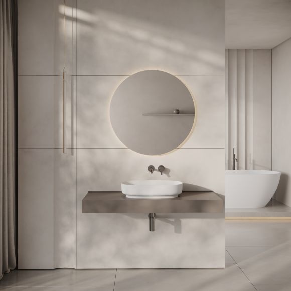 Pacific Countertop Stone Basin 550mm